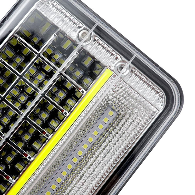 Doxmall 270W 4x6 Led Headlight IP68 Rectangular Seal Beam Truck Headlamp H4 Plug with DRL for Offroad ATV SUV 2pcs - Image 5