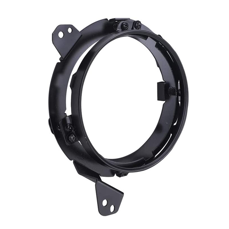Doxmall 9'' Headlight Bracket Ring For 2018 2019 2020 Jeep Wrangler JL JLU with Adapters - Image 4