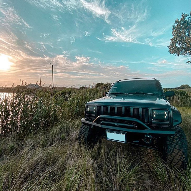 Doxmall 5x7'' LED Headlight Daytime Running Headlamp for Jeep Wrangler YJ and Jeep Cherokee XJ with 105W Angel Eyes - Image 7