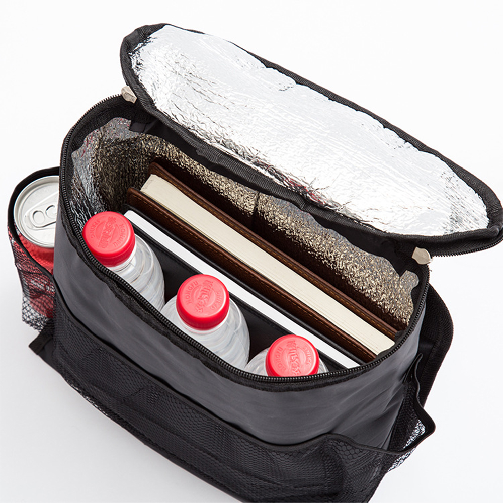 DOXMALL Standard Car Seat Back Organizer Multi-Pocket Travel Storage Bag With Heat-Preservation - Image 3