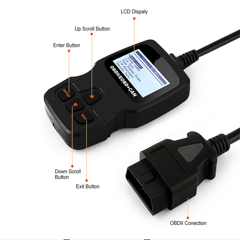 DOXMALL OBD2 Scanner Car Code Reader OBD Reader Car Fault Code Reader