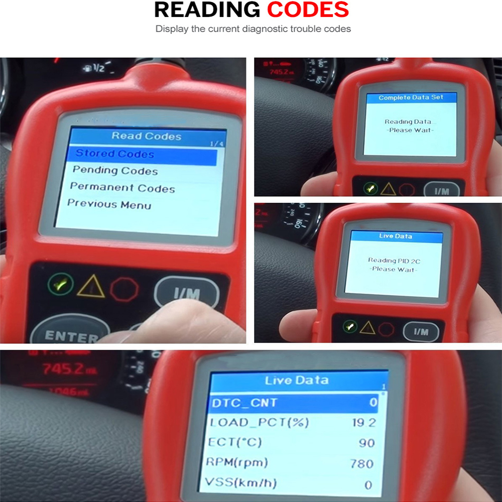 DOXMALL OBD2 Scanner Automotive Engine Fault Code Reader OBD Reader Car