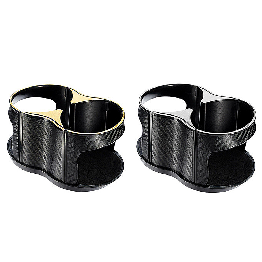 Doxmall Universal Double Water Cup Holder Insert Extender Adapter Organizer For Car With Silver Edge Phnom Penh - Image 3