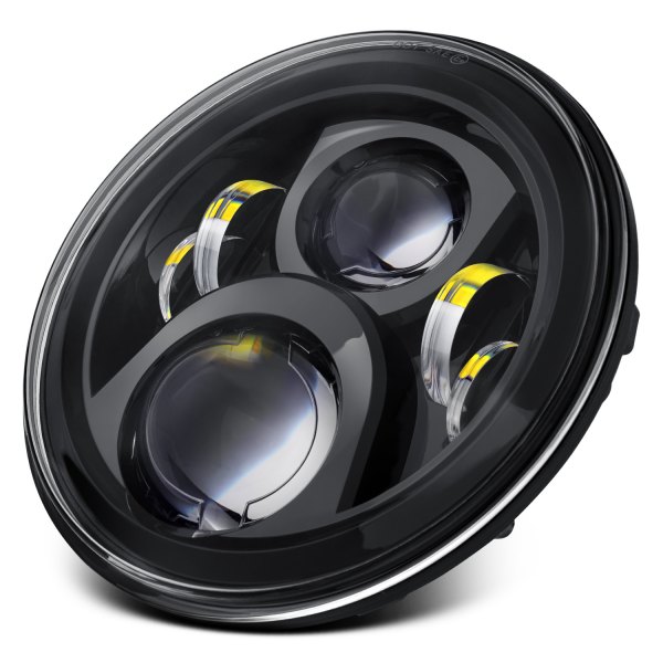 Doxmall 7inch Round Projector Jeep LED Headlights + 4 inch LED Fog Lights for Jeep Wrangler 97-2017 JK LJ - Image 6