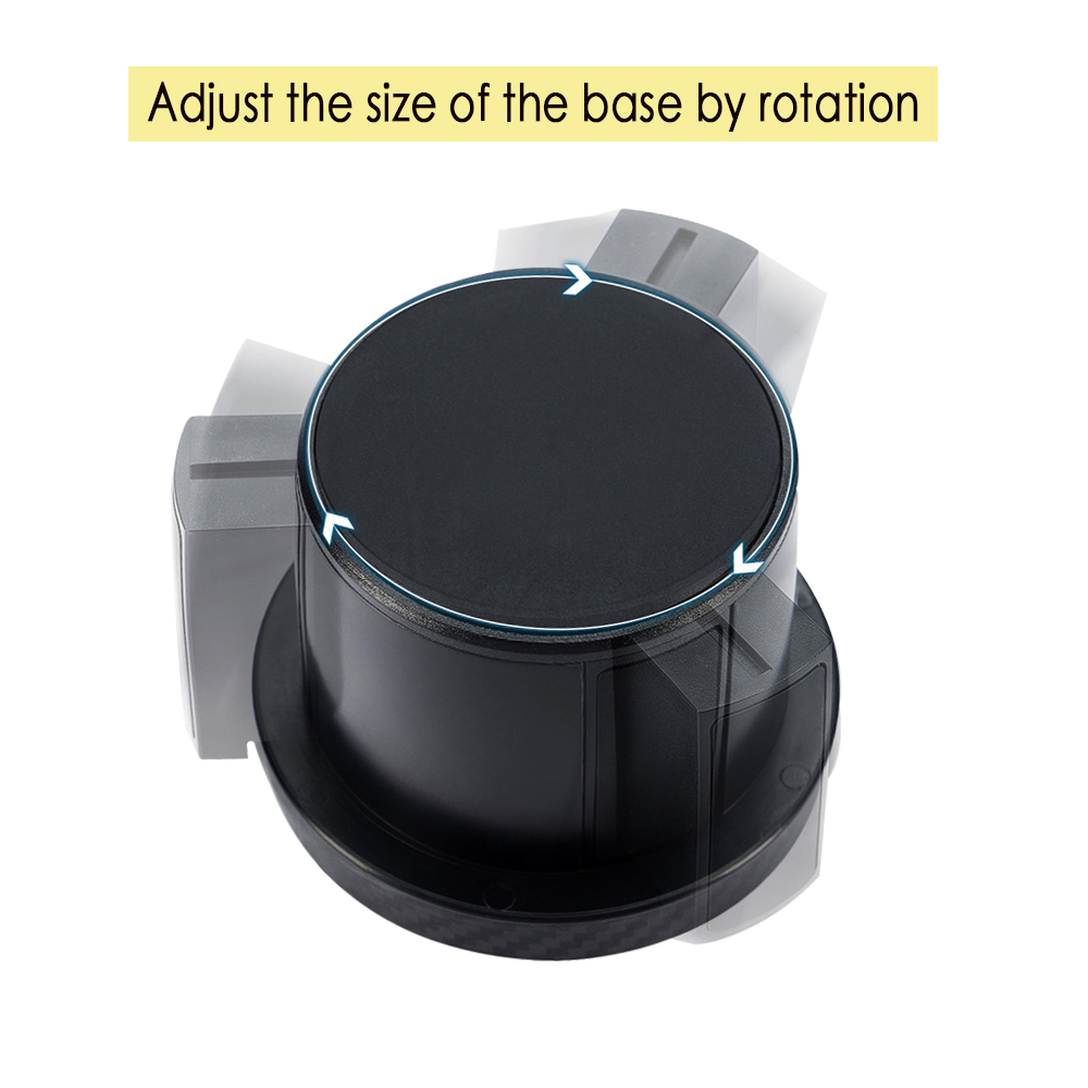 Doxmall Universal Double Water Cup Holder Insert Extender Adapter Organizer For Car With Silver Edge Phnom Penh - Image 4