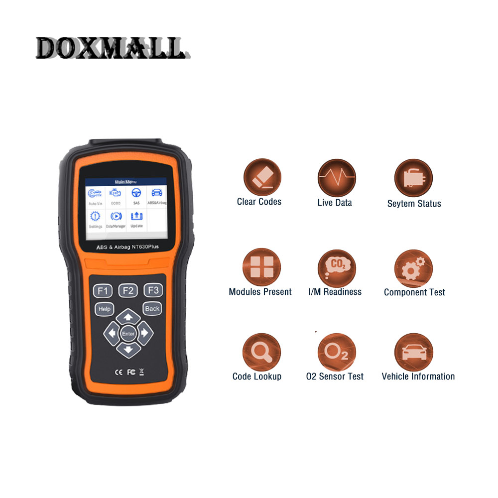 DOXMALL OBDII Scanner Engine Check Code Reader OBD2 Scanner ABS SRS
