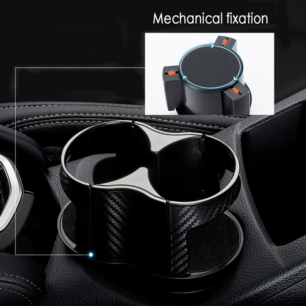 Doxmall Universal Double Water Cup Holder Insert Extender Adapter Organizer For Car With Silver Edge Phnom Penh - Image 8