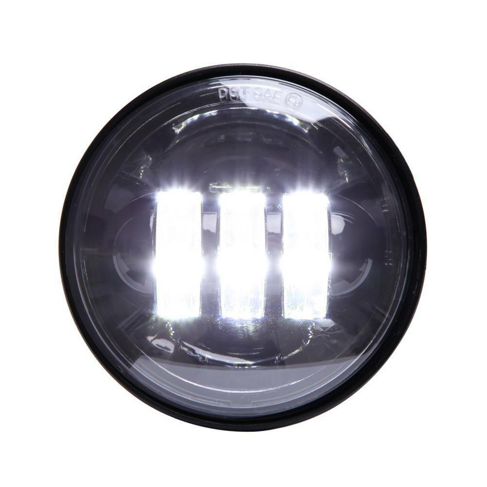 DOXMALL 7 in LED Motorcycle Headlight With Halo DRL and Turn Signal + 4.5 in Fog Lamps for Road King Ultra Classic Electra Street Glide Tri Cvo Heritage Softail Slim - Image 4