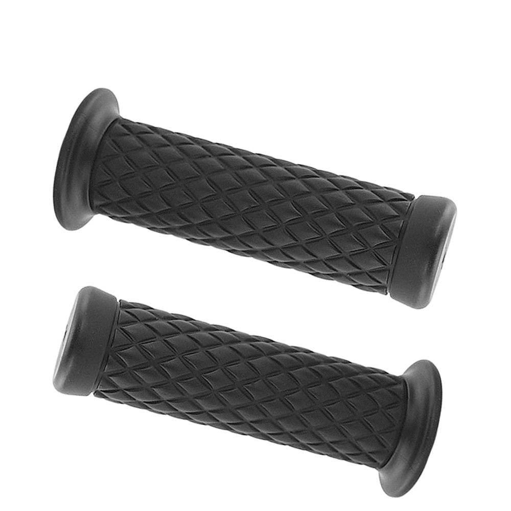 Doxmall Aluminum Core Non Slip Rubber Retro Bar End Grip Glue Set Universal For Motocross
