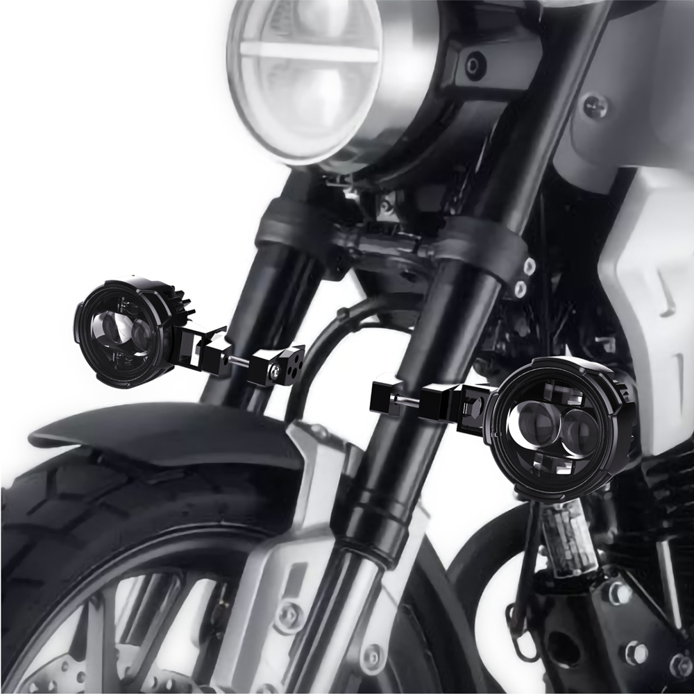 Doxmall 2Pcs Red LED Spotlights 120W Motorcycle Auxiliary Fog Lights for Truck SUV Boat Jeep 4x4 - Image 6