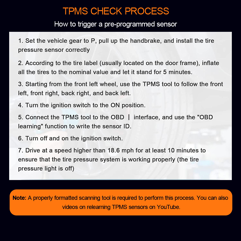 Pre-Programmed TPMS Tire Pressure Monitoring Sensor PMV-107J 42607-33011 42607-33021 for Toyota Lexus Scion (Set of 4) - Image 4