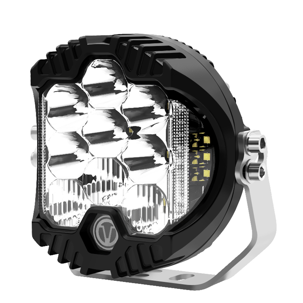 DOXMALL 7 Inch Led Offroad Driving Fog Light With White Spot Flood Combo Beam Amber DRL 90W Led Work Light For Truck Car 4X4 SUV ATV Jeep Motorcycle Boat - Image 3