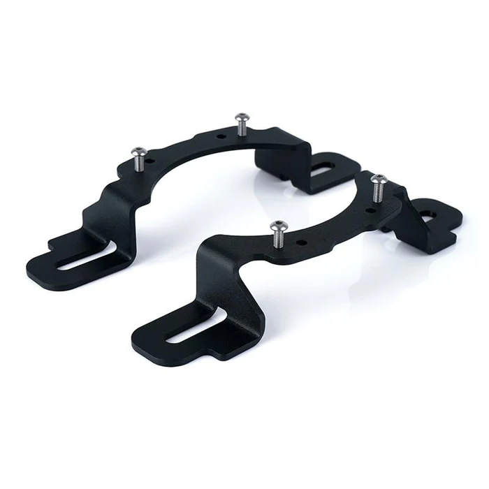 DOXMALL 4 Inch Led Driving Fog Light Mounting Brackets Fit For 2007-Later Jeep Wrangler JK JL JT Hard Rock, Rubicon X, 10th Anniversary Editions