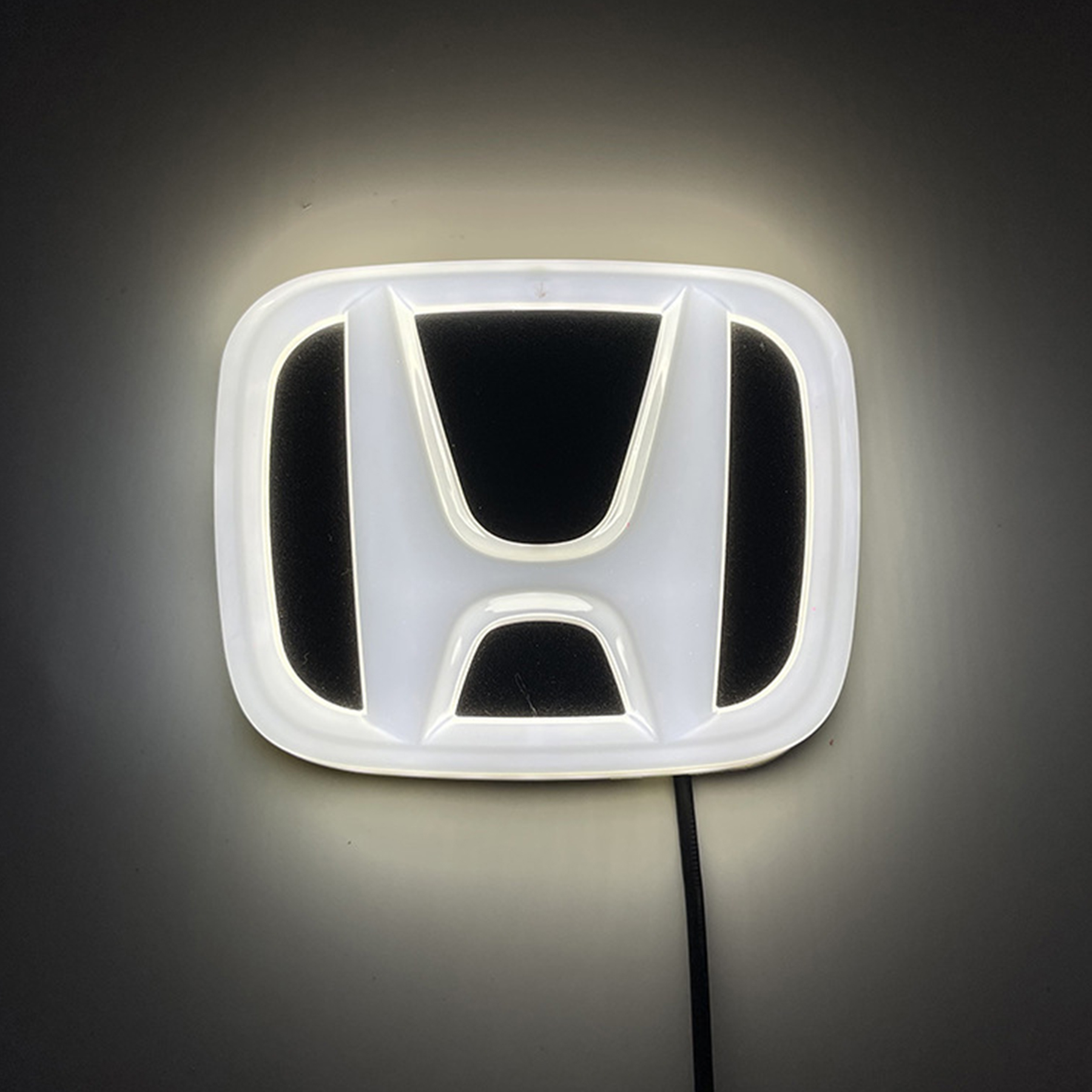 4D LED Honda Logo Light Up Emblem Rear Badge Illuminated Light with White Blue Red Colors Available - Image 8