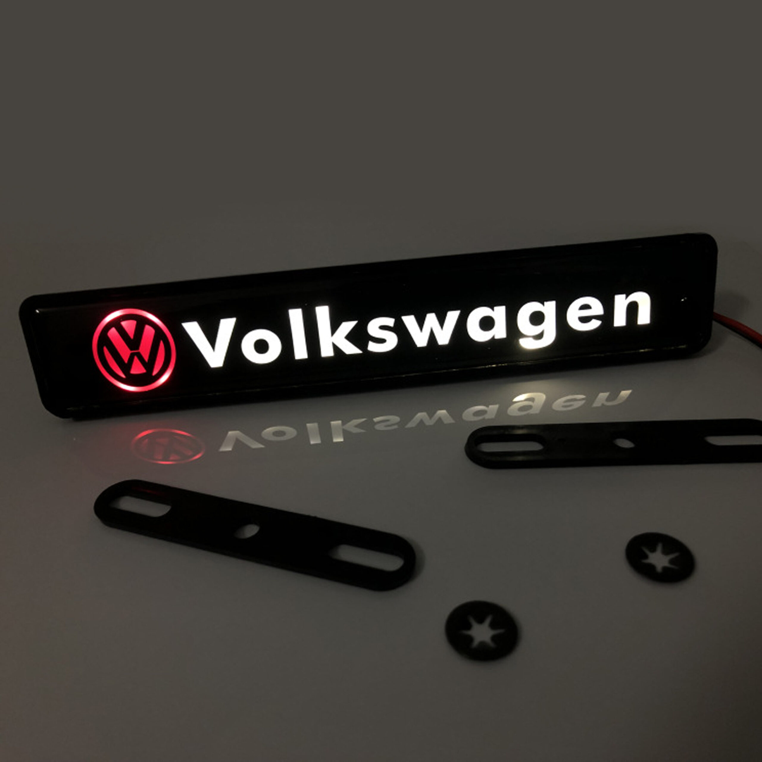 Volkswagen Logo LED light Grille Badge Emblem Decoration Accessories Suitable for All VW - Image 4