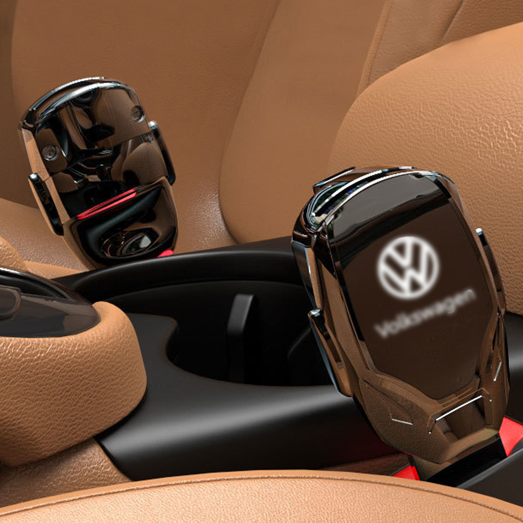 Universal Volkswagen Metal Seat Belt Extender Car Seat Buckle Extender Compatible with All Cars - Image 2