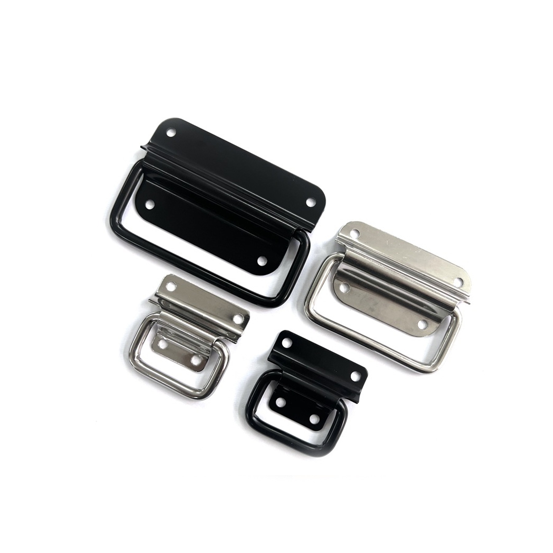 10pcs Trailer D Ring Tie Downs Durable & High Hardness Suitable for Trailers, Truck Towing, Cargo Loading, RVs, Pickups, Campers, etc.