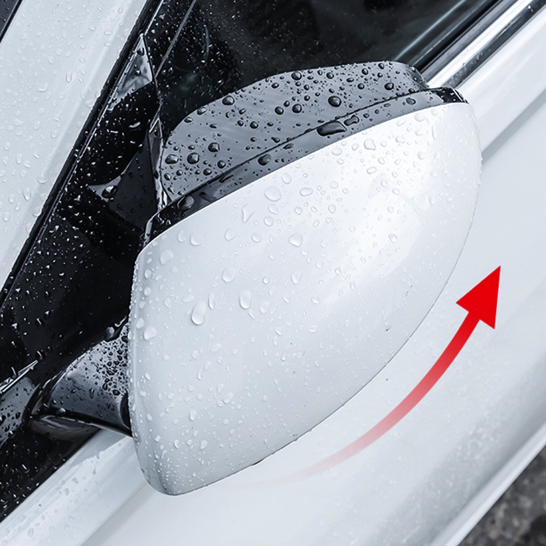 Buick Logo Rain Eyebrow & Blind Spot Mirrors for car Adjustable Auxiliary Universal Wide Angle Mirror(2pcs) - Image 5